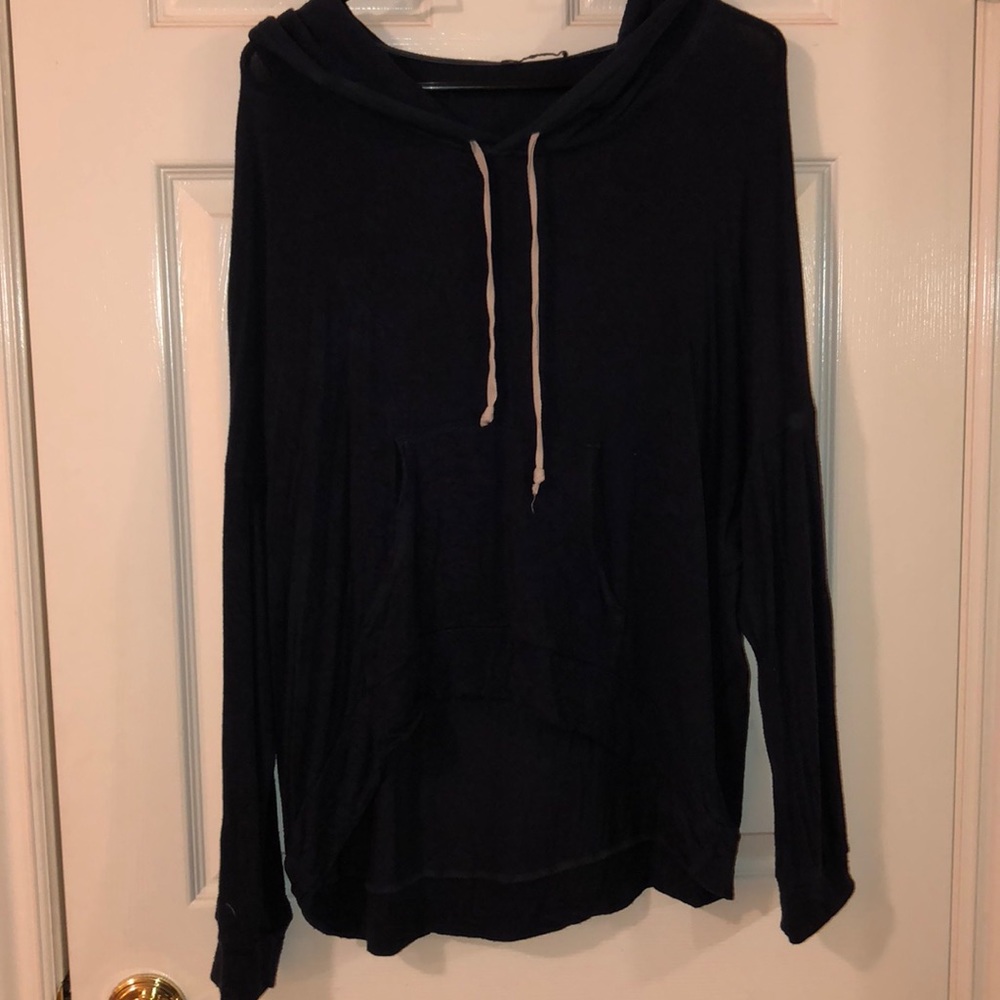 dark navy blue hoodie